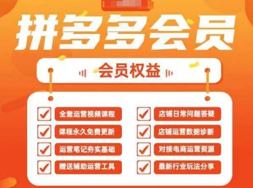 2025拼多多运营实战课,40节全流程教学,覆盖拼多多运营全链路-灯任务