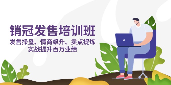 (14203期)销冠 发售培训班:发售 操盘+情商 飙升+卖点 提炼,实战提升百万业绩-灯任务